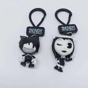 Bendy & The Ink Machine Alice Angel and Bendy Backpack Clips